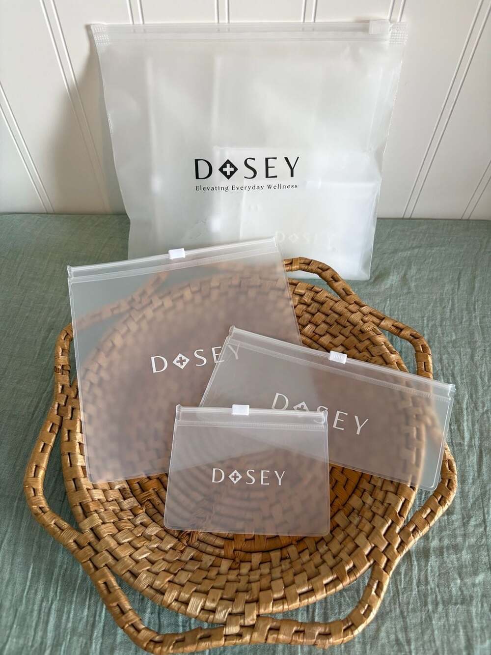 Dosey Easy Slide Multi Pack Pill Storage Pouch Set